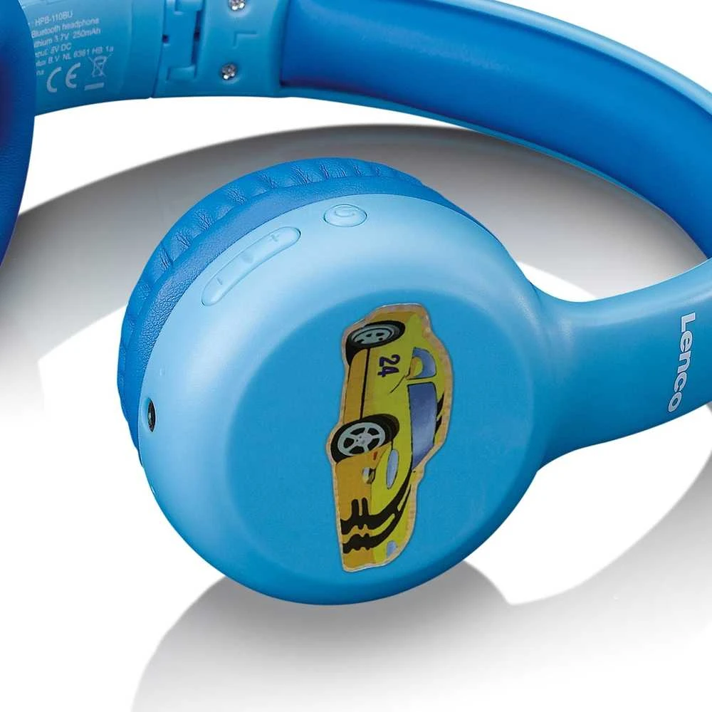 Ausinės Lenco HPB-110 Kids mėlyna (HPB-110BU)