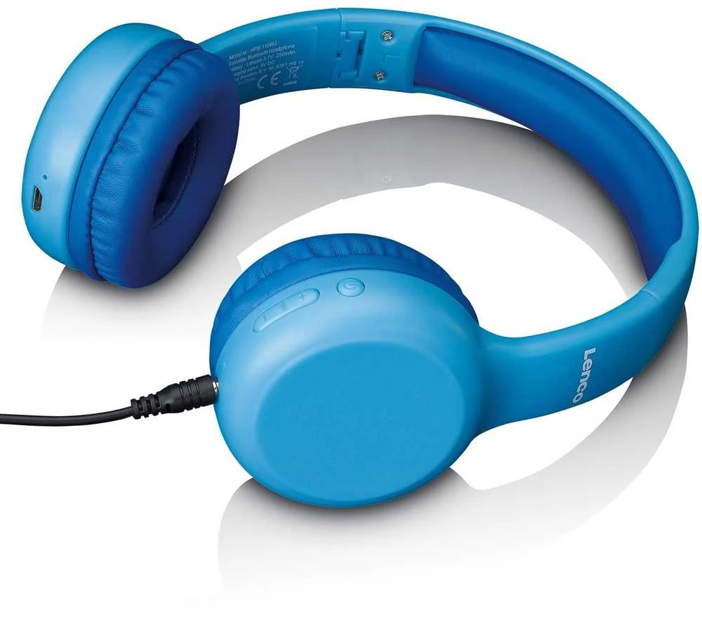 Ausinės Lenco HPB-110 Kids mėlyna (HPB-110BU)