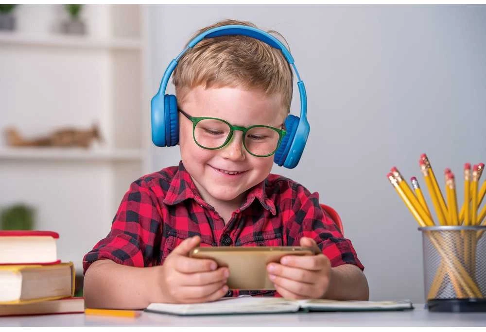 Ausinės Lenco HPB-110 Kids mėlyna (HPB-110BU)