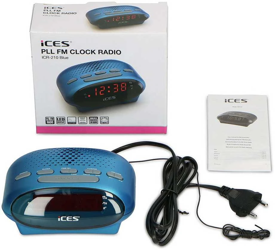 Radijo žadintuvas Lenco ICR-210 mėlyna