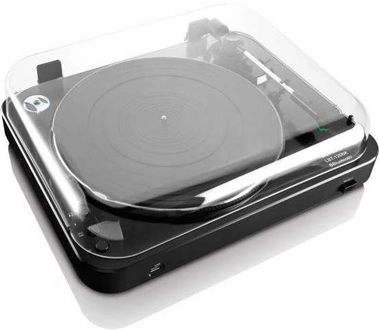 Patefonas Lenco LBT-120 su Bluetooth, Juodas