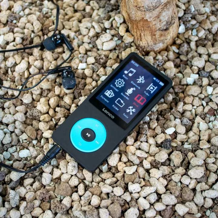 Lenco Xemio-860 MP4 grotuvas su wyświetlaczem akumulator BT 8GB mėlyna