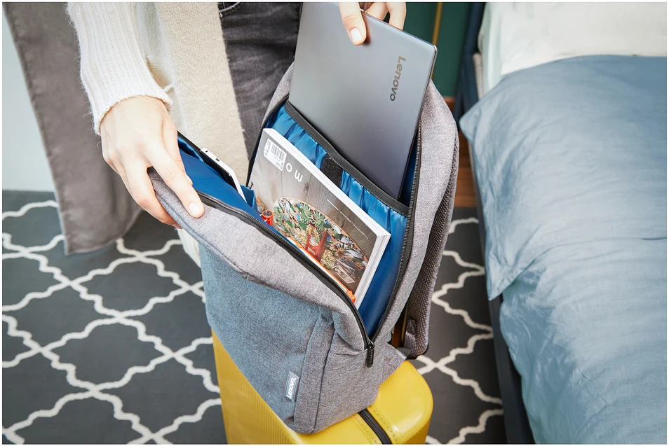 Nešiojamo kompiuterio kuprinė Lenovo 15.6" inch laptop Casual Backpack B210 (Pilka)