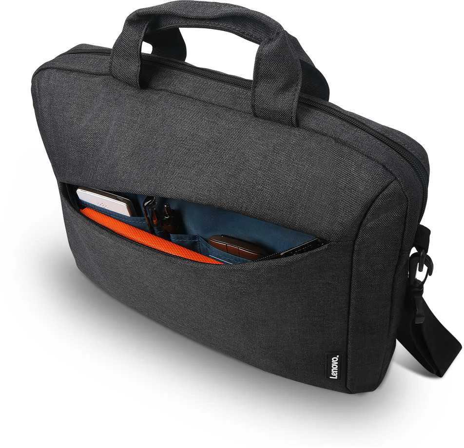 Lenovo | Essential | 16“ nešiojamas nešiojamas kompiuteris T210 (Eco) | Portfelis nešiojimui | Dirželis per petį | Juodas