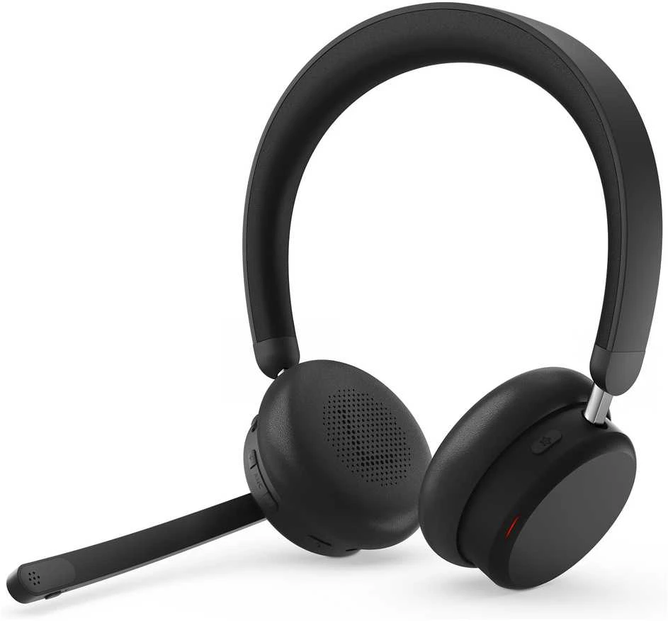 Lenovo Dual-Mode Belaidės ANC Ausinės 6550 (USB-A, Teams) | 4XD1S19777 | Su mikrofonu | Bluetooth | Juodas