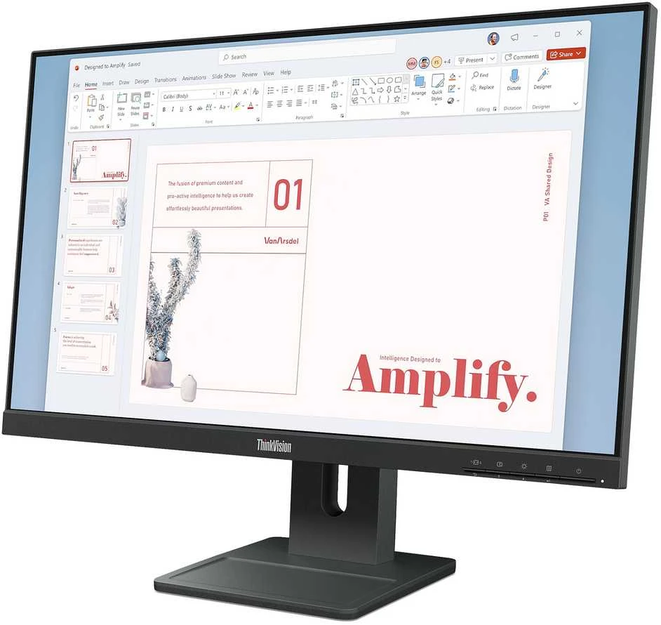 Monitorius Lenovo | ThinkVision E24-40 | 23.8 " | IPS | 16:9 | 100 Hz | 4 ms | 1920 x 1080 pikselių | 250 cd/m² | HDMI jungtys quantity 1 | Raven Juodas | Garantija 36 mėn.