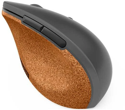Lenovo | Go Wireless Vertikali pelė | USB-A | Pilkas