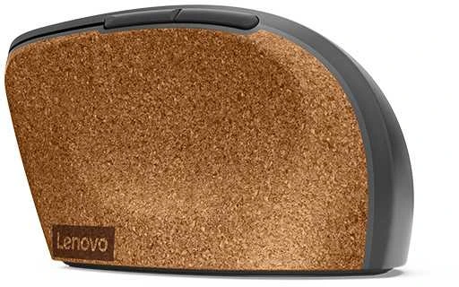 Lenovo | Go Wireless Vertikali pelė | USB-A | Pilkas