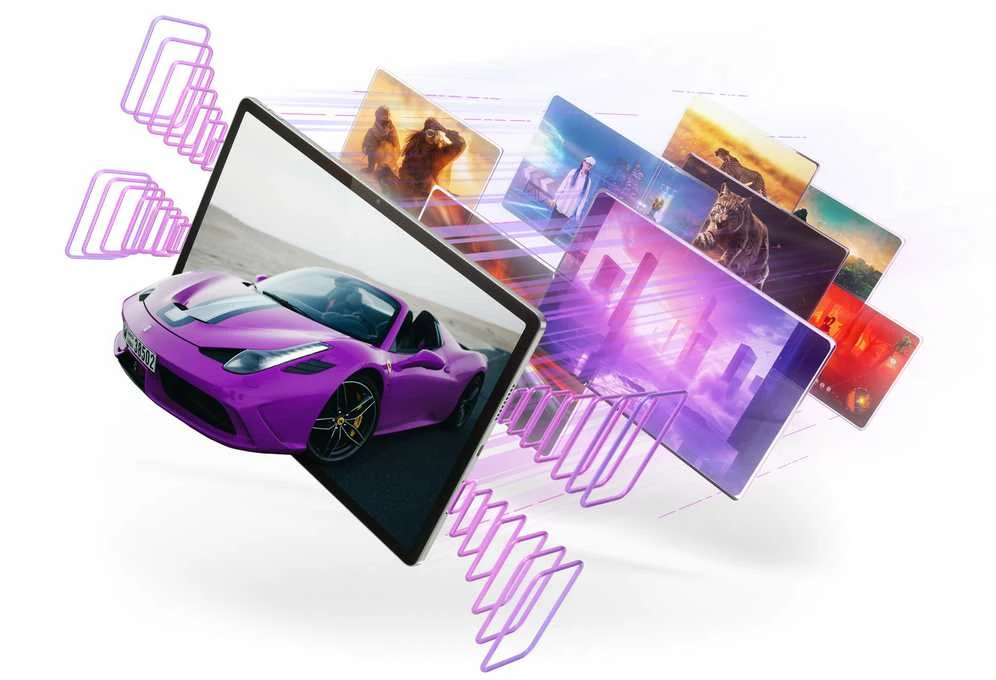 Planšetė Lenovo Idea Tab Pro MTEK DIM8300, 12GB RAM, 256GB Storage, 12.7" 3K Ekranas, Android 14