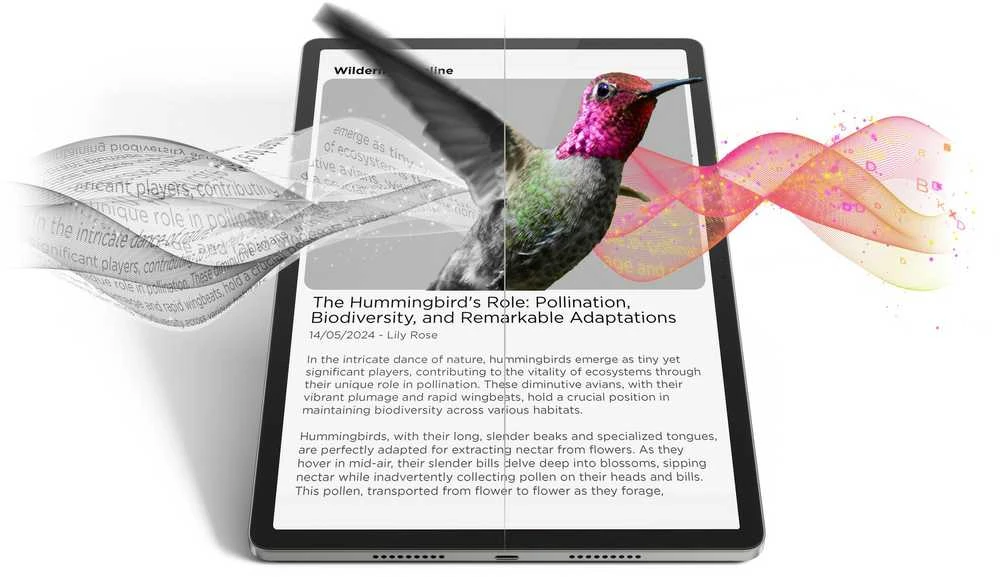 Planšetė Lenovo Idea Tab Pro MTEK DIM8300, 12GB RAM, 256GB Storage, 12.7" 3K Ekranas, Android 14