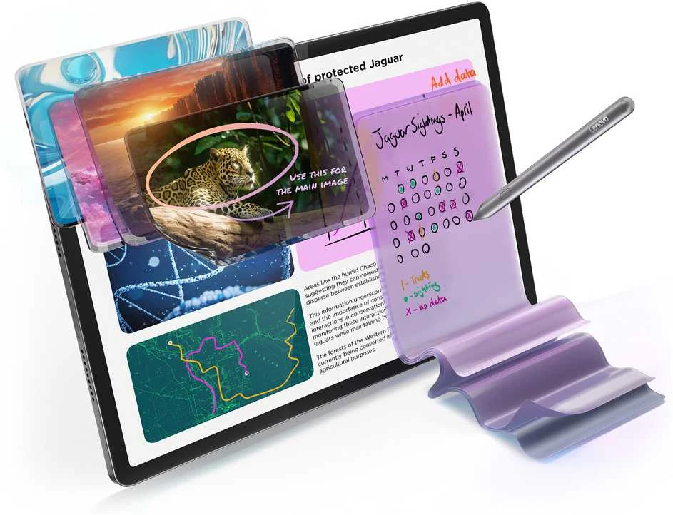 Planšetė Lenovo Idea Tab Pro WiFi 12.7 3K MTD8300 8GB RAM 256GB with Pen – Pilkas