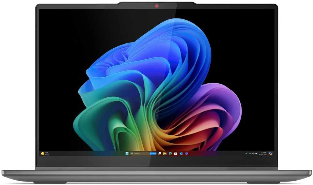 Nešiojamas kompiuteris Lenovo IdeaPad 5 2-in-1 14Q8X9 | Snapdragon X Plus X1P-42-100, 14" WUXGA OLED lietimui jautrus, 16 GB RAM, 1 TB SSD, Windows 11 Home | Pilkas