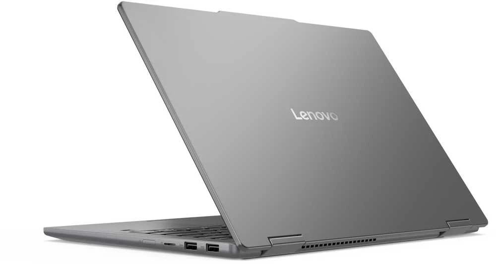 Nešiojamas kompiuteris Lenovo IdeaPad 5 2-in-1 14Q8X9 | Snapdragon X Plus X1P-42-100, 14" WUXGA OLED lietimui jautrus, 16 GB RAM, 1 TB SSD, Windows 11 Home | Pilkas