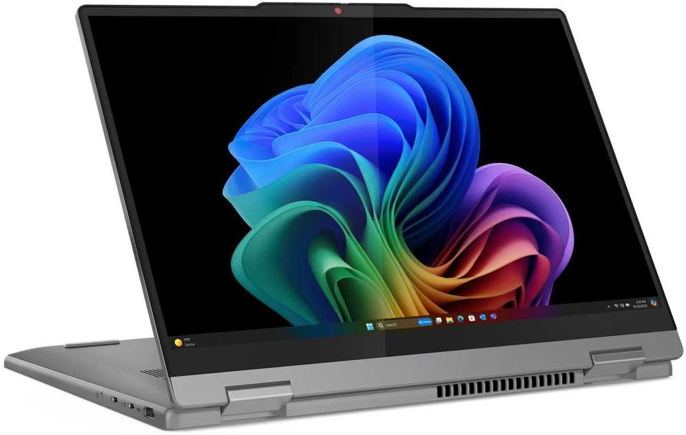 Nešiojamas kompiuteris Lenovo IdeaPad 5 2-in-1 14Q8X9 | Snapdragon X Plus X1P-42-100, 14" WUXGA OLED lietimui jautrus, 16 GB RAM, 1 TB SSD, Windows 11 Home | Pilkas