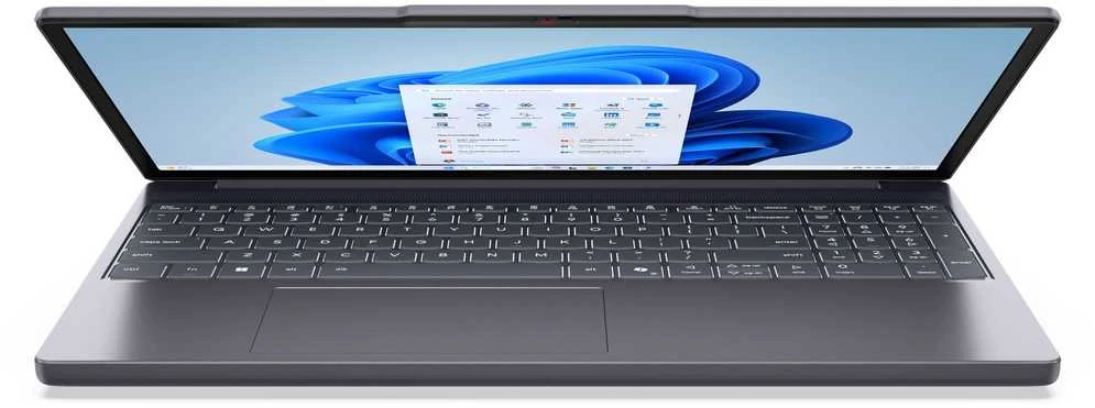 Nešiojamas kompiuteris Lenovo IdeaPad Slim 3 15IRH10 | Intel Core i5-13420H, 15.3" WUXGA, 16 GB RAM, 1 TB SSD, Windows 11 Home | Pilkas