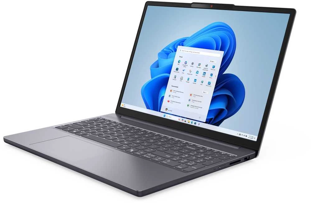 Nešiojamas kompiuteris Lenovo IdeaPad Slim 3 15IRH10 | Intel Core i5-13420H, 15.3" WUXGA, 16 GB RAM, 1 TB SSD, Windows 11 Home | Pilkas