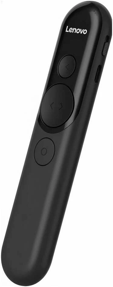 Pelė Lenovo | lazerinis Rechargeable Presentation Remote | Juodas