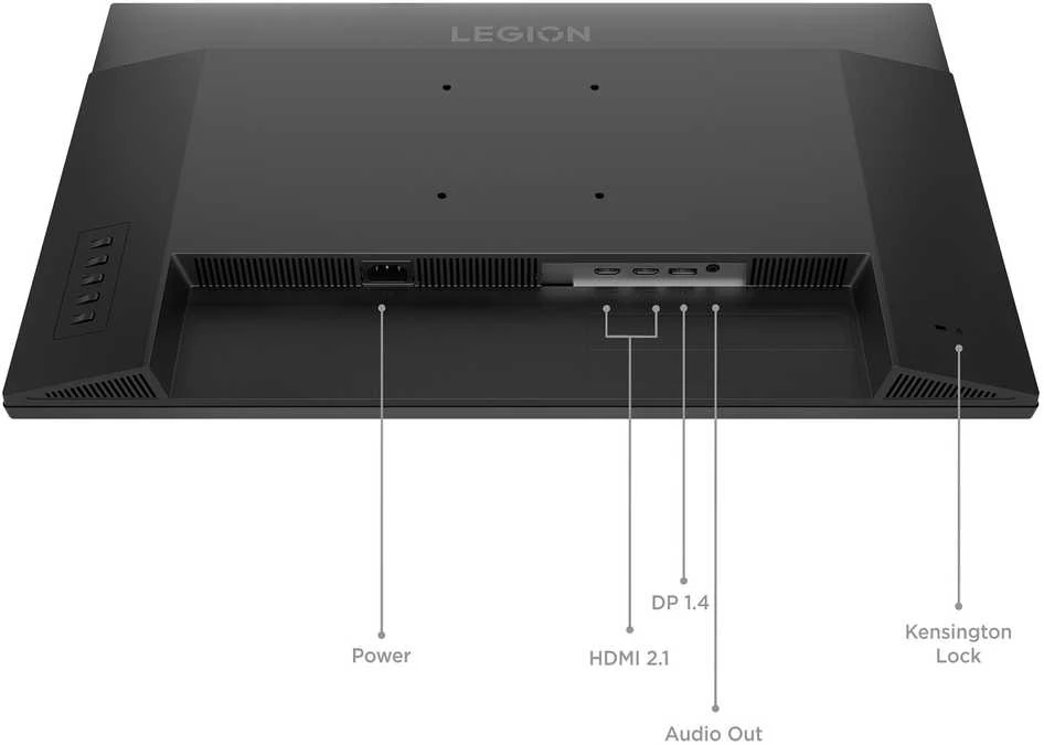 Monitorius LENOVO LEGION 27U-10 27" UHD WLED (3840X2160) IPS/160HZ/300NITS/0.5MS/HDR10/HDMI 2.1/DP 1.4 (3YEAR WARRANTY)