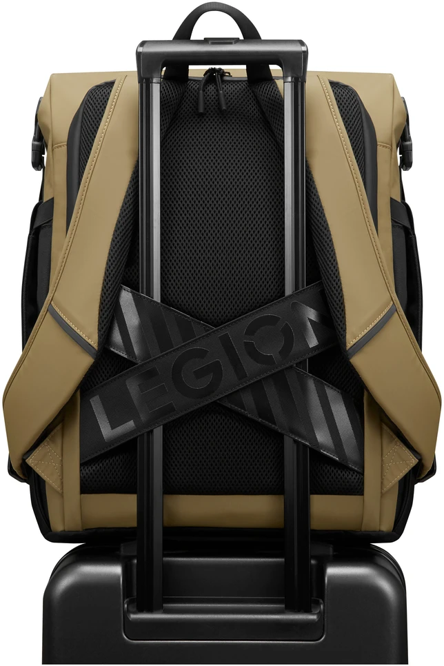 Lenovo GX41U39298 laptop case 40.6 cm (16") Backpack Juodas, Geltona