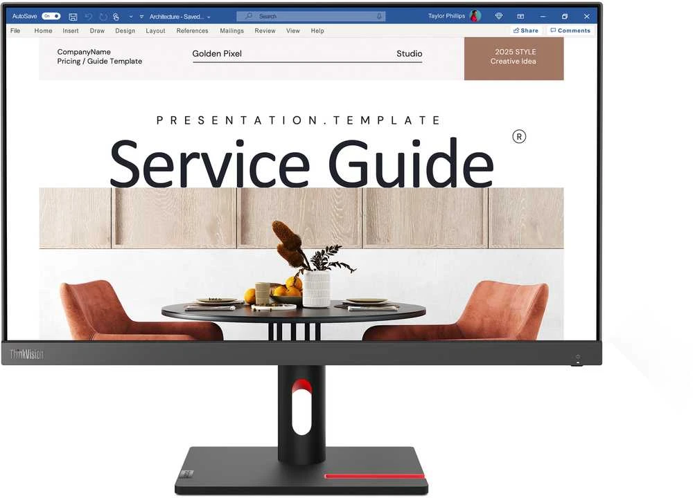 Monitorius „Lenovo ThinkVision S24i“ – 100 Hz | „Full HD“ | 24 colių | IPS | 4 ms