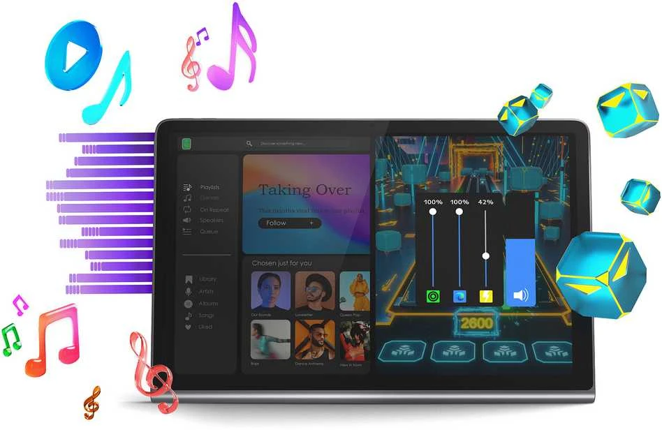 Planšetė Lenovo Tab Plus Wi-Fi (w/o power adapter) | ZADX0091SE | 11.5 " | Luna Pilkas | IPS | 2000 x 1200 pikselių | MediaTek | Helio G99 | 8 GB | Soldered LPDDR4x | 128 GB | Wi-Fi | Front camera | 8 MP | Rear camera | 8 MP | Bluetooth | 5.2 | Android | 14 | Garantija 24 mėn. | USB-A to USB-C cable, Manual