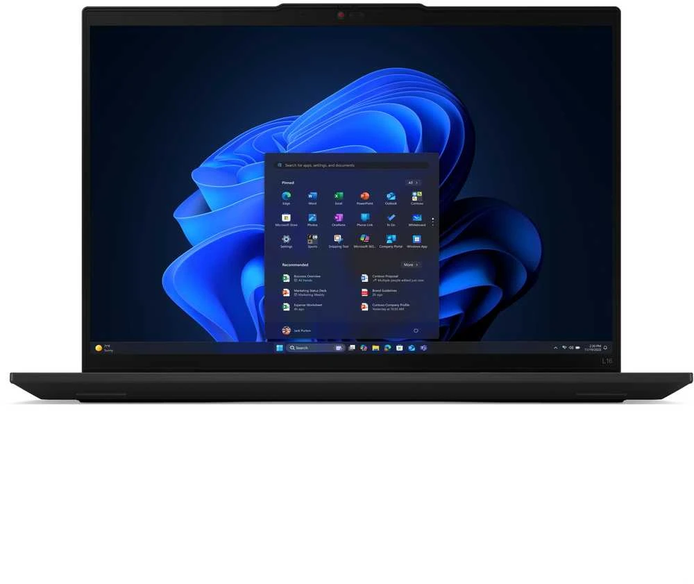 Nešiojamas kompiuteris Lenovo ThinkPad L16 Gen 2 - AMD Ryzen 7 250, 16-inch WUXGA, 16GB RAM, 512GB SSD, Windows 11 Pro