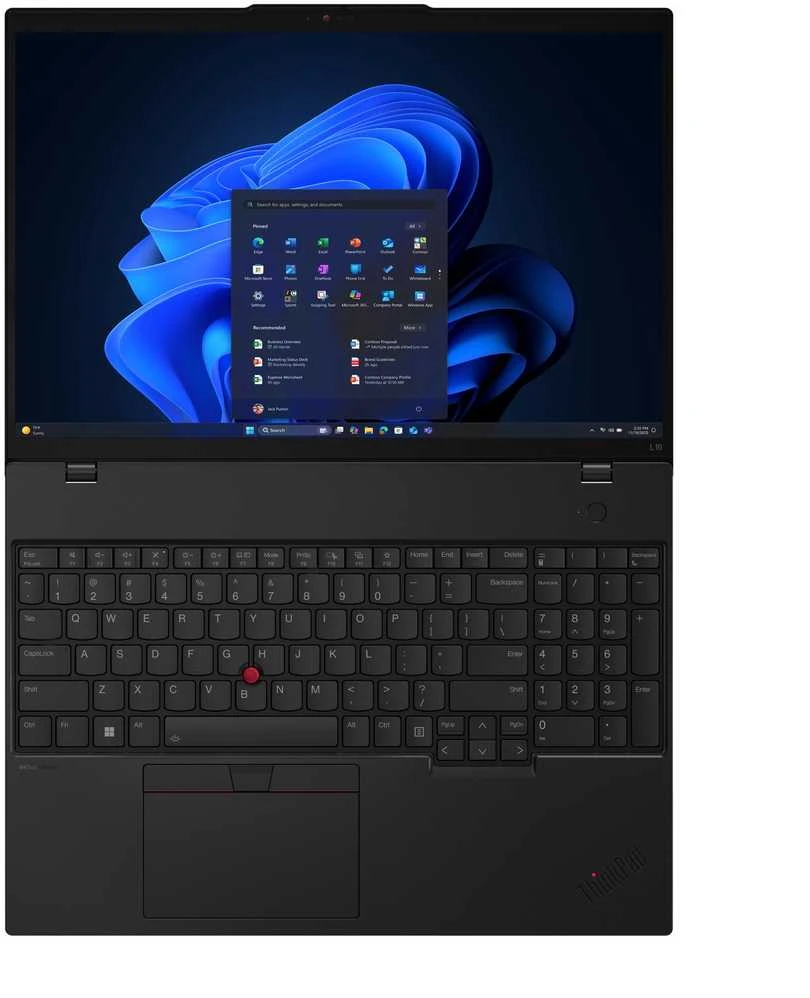 Nešiojamas kompiuteris Lenovo ThinkPad L16 Gen 2 - AMD Ryzen 7 250, 16-inch WUXGA, 16GB RAM, 512GB SSD, Windows 11 Pro