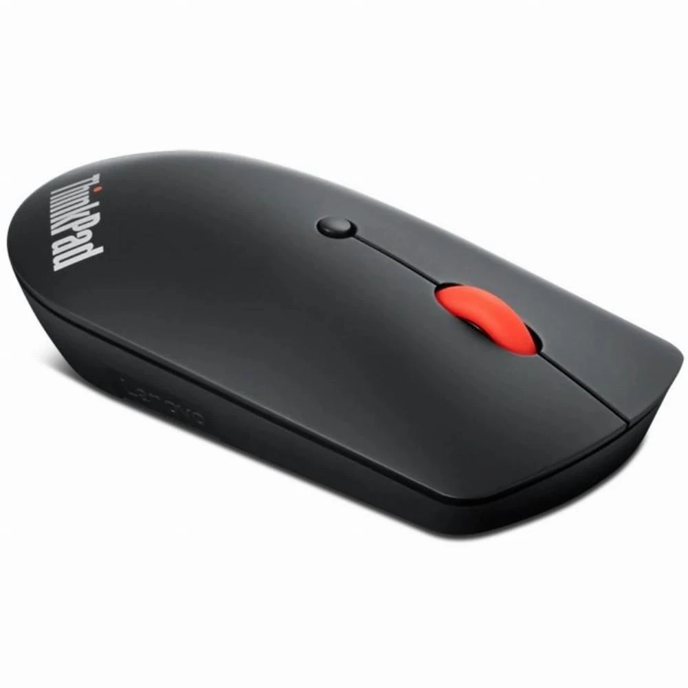 Lenovo | „ThinkPad“ tyli „Bluetooth“ pelė | Belaidė | „Bluetooth 5.0“ | Juoda | 1 metai(-ų)