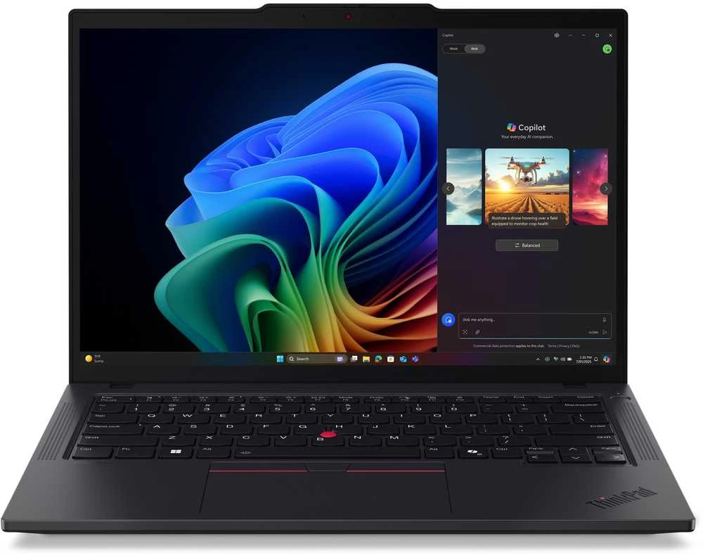Nešiojamas kompiuteris Computer Lenovo ThinkPad T14 G6 AI R7P 350, 32GB RAM, 1TB SSD, 14.0" WUXGA, Windows 11 Pro