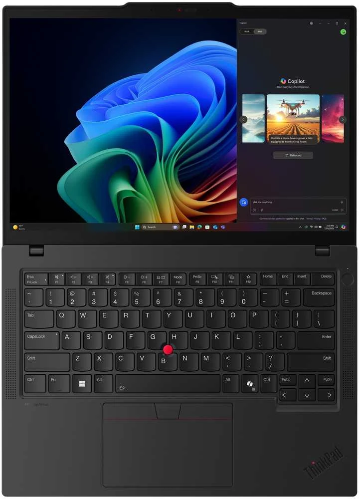 Nešiojamas kompiuteris Computer Lenovo ThinkPad T14 G6 AI R7P 350, 32GB RAM, 1TB SSD, 14.0" WUXGA, Windows 11 Pro