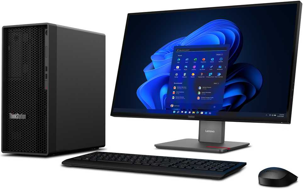 Stacionarus kompiuteris Lenovo TS P2 TWR G2 CU5-225 32GB - 512GB SSD W11P