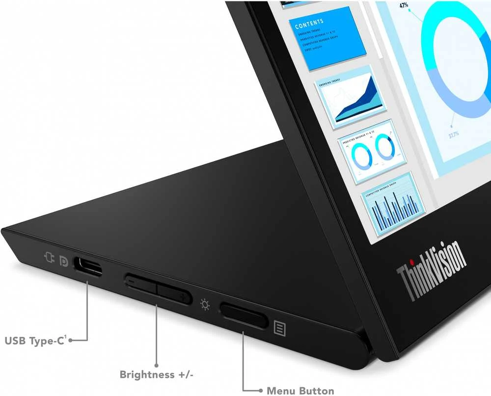 Monitorius LENOVO 14" M14D 2.2K IPS 16:10 USB-C