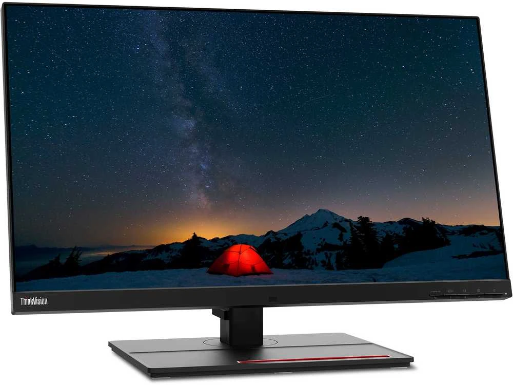 Monitorius Lenovo | ThinkVision | P27u-20 | 27 " | IPS | 4K UHD | 16:9 | 60 Hz | 4 ms | 3840 x 2160 | 450 cd/m² | HDMI jungtys quantity 2 | Raven Juodas | Garantija 36 mėn.