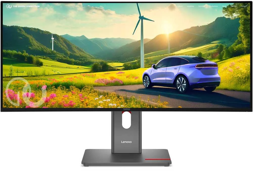 Monitorius Lenovo | ThinkVision | P34WD-40 | 34 " | IPS | 21:9 | 120 Hz | 4 ms | 3440x1440 pikselių | 350 cd/m² | HDMI jungtys quantity 1 | Eclipse juodas | Garantija 36 mėn.