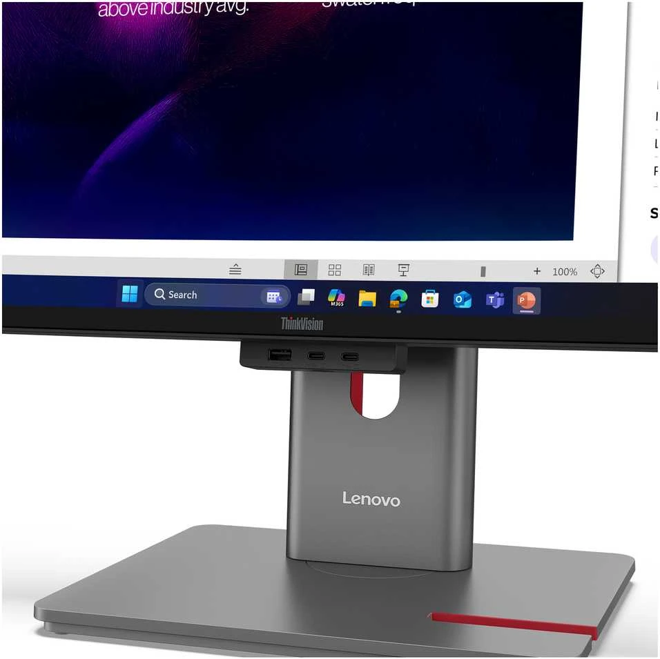 Monitorius Lenovo | ThinkVision P40WD-40 | 39.7 " | IPS | WUHD | 21:9 | 120 Hz | 4ms GtG (Extreme mode) / 6ms GtG (Typical mode) ms | 5120 x 2160 pikselių | 400 cd/m² | HDMI jungtys quantity 1 | Eclipse Juodas