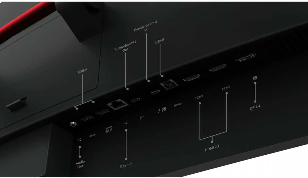 Monitorius Lenovo | ThinkVision | P49w-30 | 49 " | IPS | 32:9 | 60 Hz | 4 ms | 5120 x 1440 | 350 cd/m² | HDMI jungtys quantity 2 | Juodas | Garantija 36 mėn.