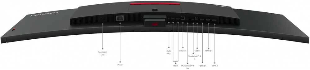Monitorius Lenovo | ThinkVision | P49w-30 | 49 " | IPS | 32:9 | 60 Hz | 4 ms | 5120 x 1440 | 350 cd/m² | HDMI jungtys quantity 2 | Juodas | Garantija 36 mėn.