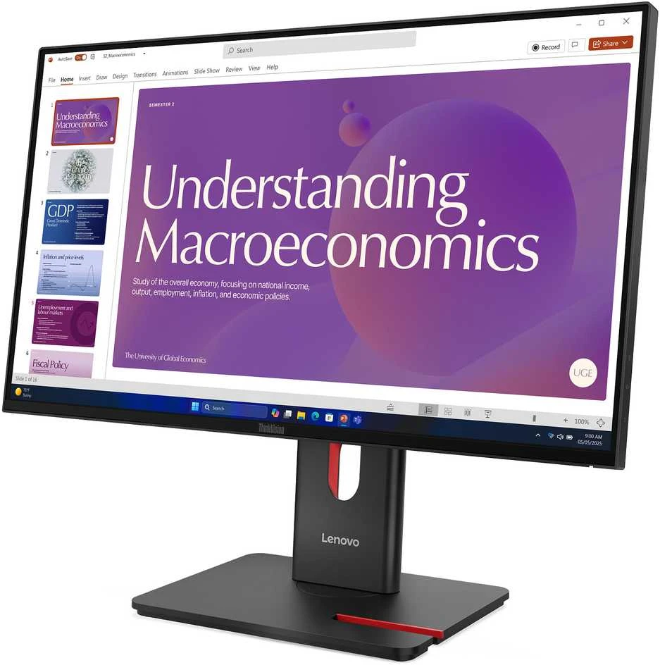 Monitorius Lenovo | ThinkVision T24D-40 | 23.8 " | IPS | 16:9 | 120 Hz | 4 ms | 1920 x 1080 pikselių | 250 cd/m² | HDMI jungtys quantity 1 | Eclipse Juodas | Garantija 36 mėn.