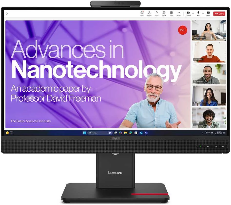 Monitorius Lenovo | ThinkVision T27QD-4v | 27 " | IPS | 16:9 | 120 Hz | 4 ms | 2560 x 1440 pikselių | 350 cd/m² | HDMI jungtys quantity 1 | Eclipse Juodas