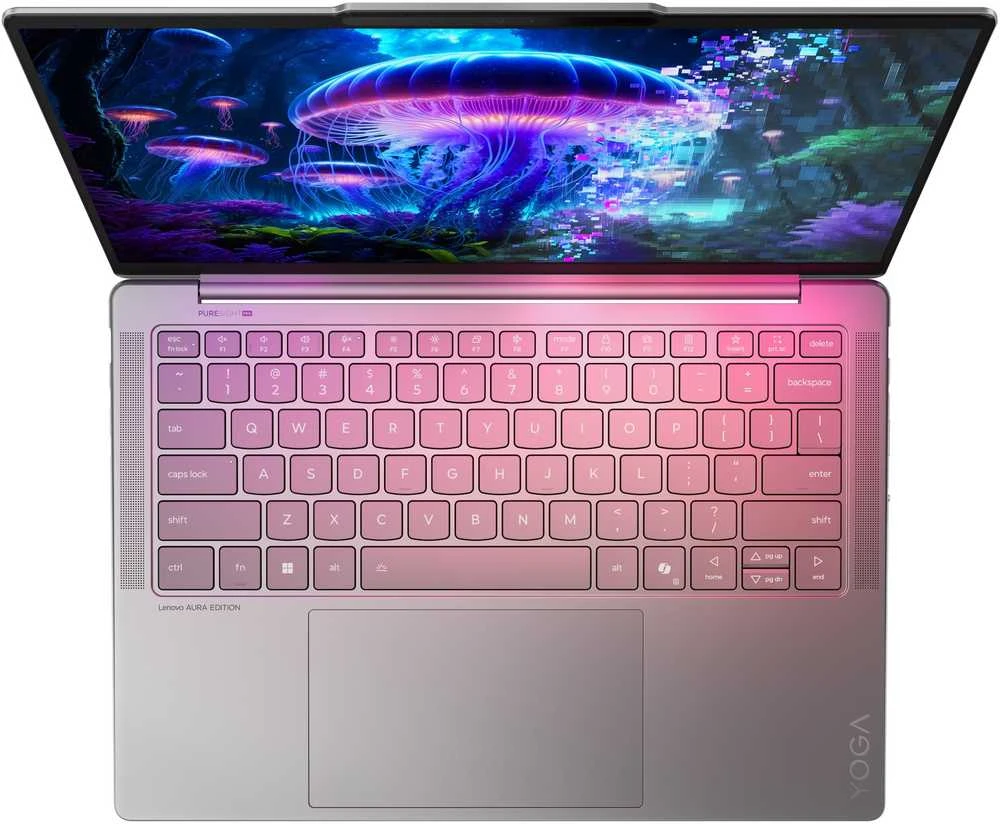 Nešiojamas kompiuteris Lenovo Yoga Slim 7 Aura Edition 14ILL10 | 14" WUXGA OLED | Core Ultra 5 226V | 16 GB RAM | 512 GB SSD | Win 11 Home