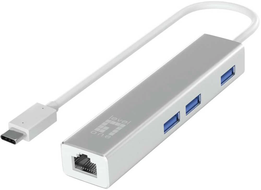 Level One Carruzzo LevelOne USB-0504 tinklo plokštė Eternetas 1000 Mbit/ai