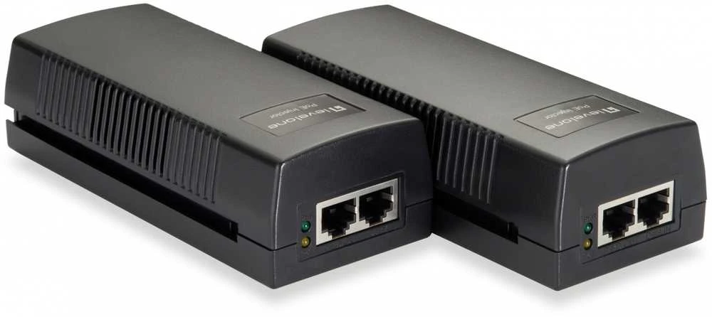 Level One LevelOne LevelOne GE PoE-Injektor Adapteris POI-3014 30.0W PoE