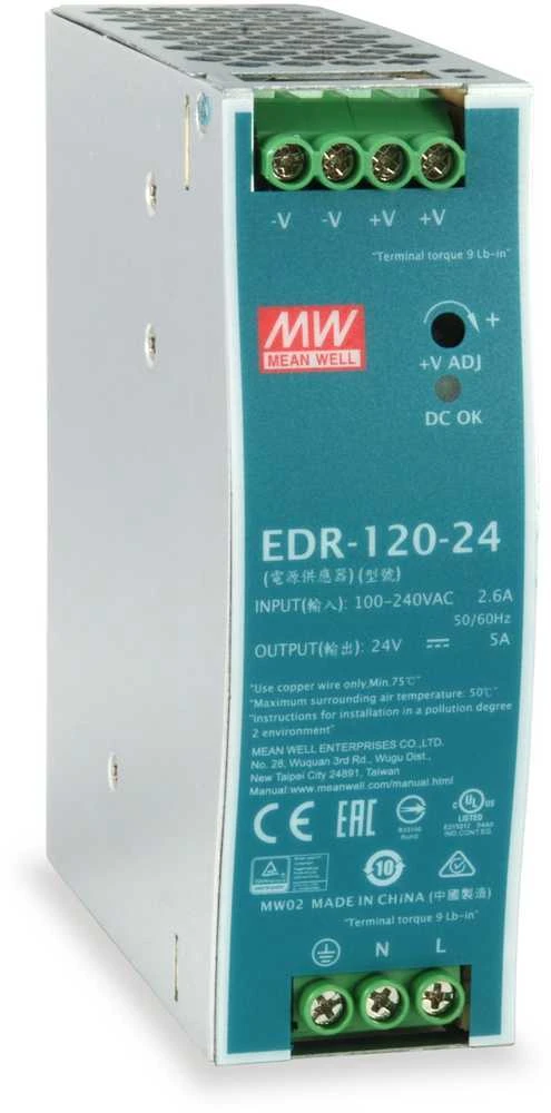 Carruzzo LevelOne POW-2441 maitinimo blokas 120 W Mėtų spalva, Sidabras