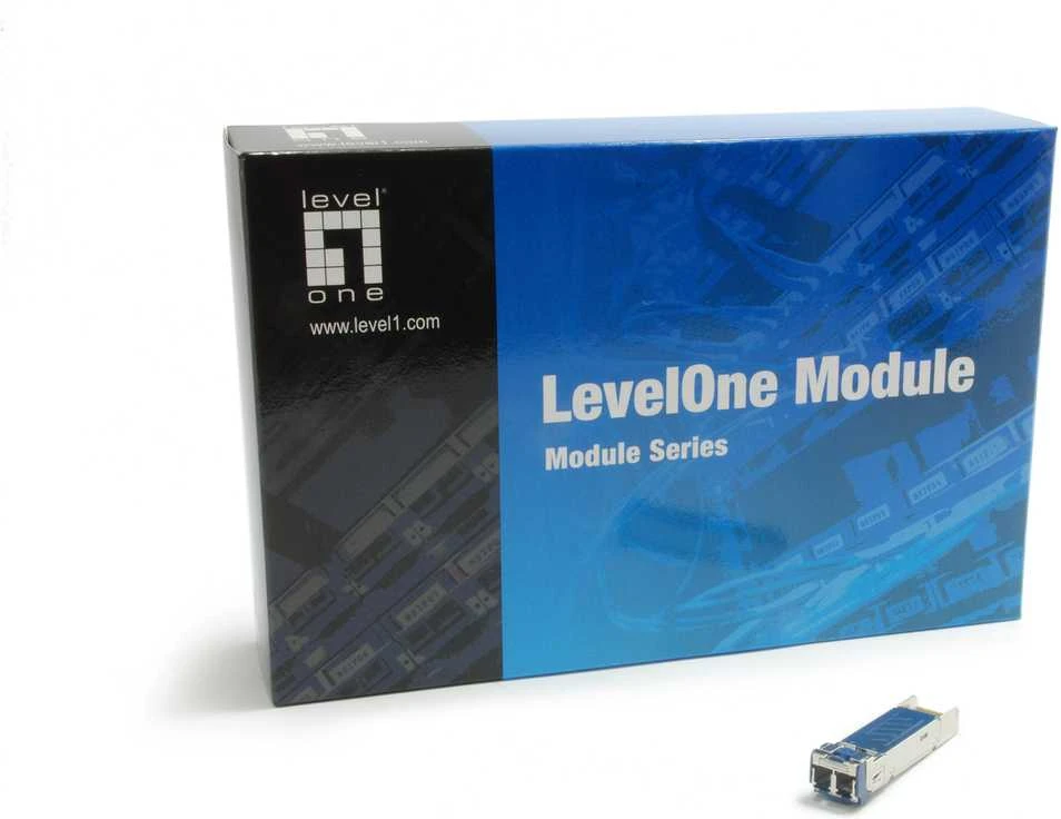 Šakotuvas Level One „LevelOne GVT-0302 SFP“ modulis Tinklo siųstuvo-imtuvo modulis Šviesolaidinis 1250 Mbit/s SFP 1550 nm