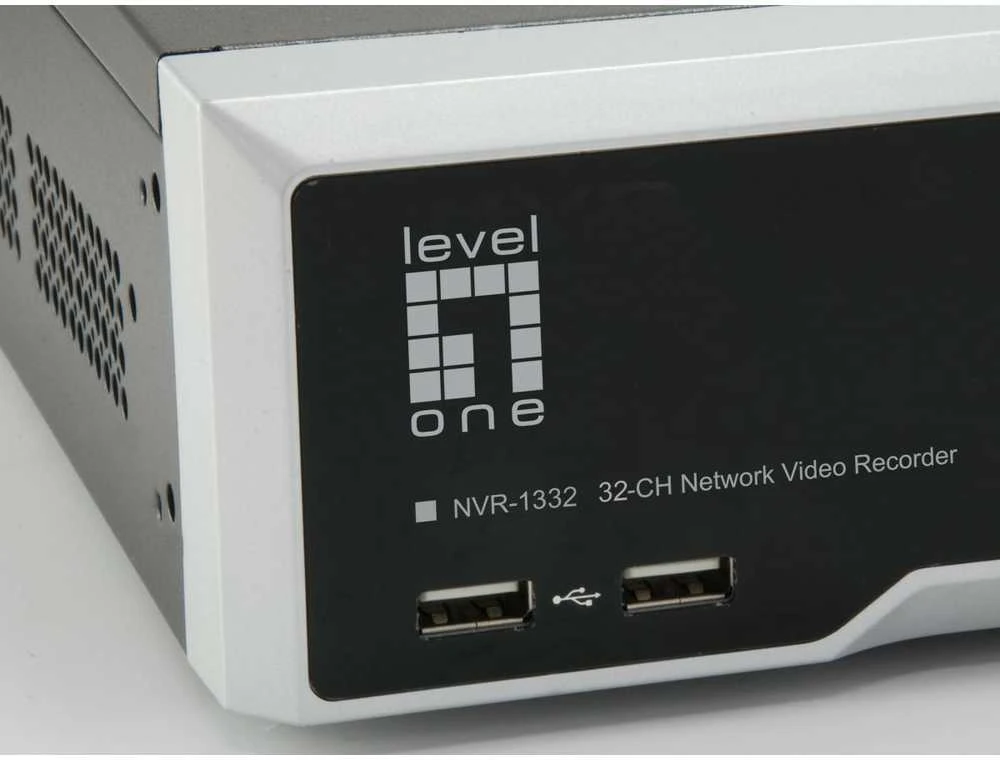 „Level One“ „LevelOne NVR-1332“ 32 kanalų H.265 tinklo vaizdo įrašymo įrenginys