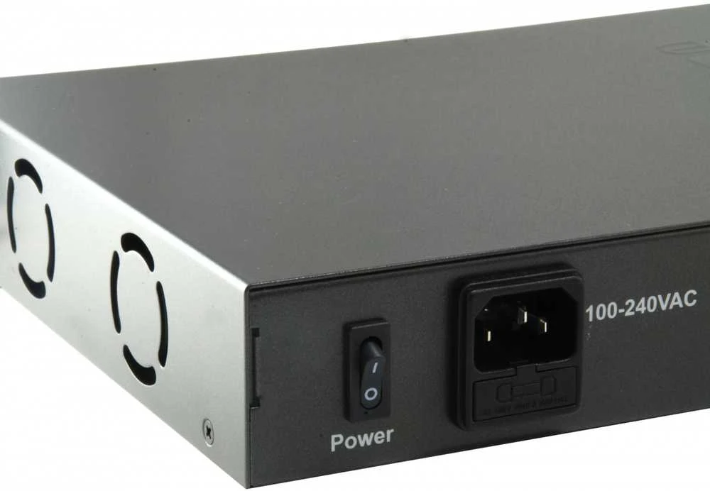Šakotuvas Level One jungiklis LevelOne FE FGP-2601 (FGP-2601W150)