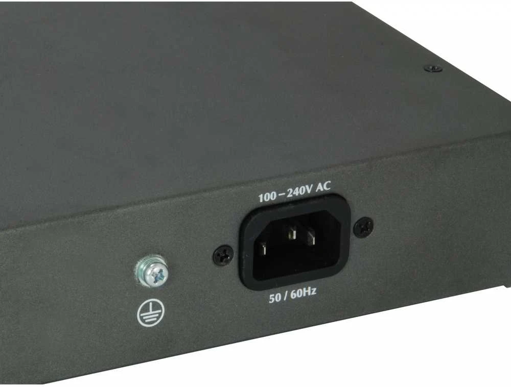 Šakotuvas Level One Carruzzo LevelOne GEP-2652 tinklo komutatorius Valdomas L2 Gigabit Ethernet (10/100/1000) Maitinimas per Eternetą (PoE) Pilka