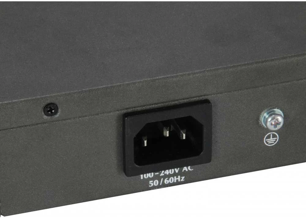 Šakotuvas Carruzzo LevelOne GTP-5271 tinklo komutatorius Valdomas L3 Gigabit Ethernet (10/100/1000) Maitinimas per Eternetą (PoE) Pilka