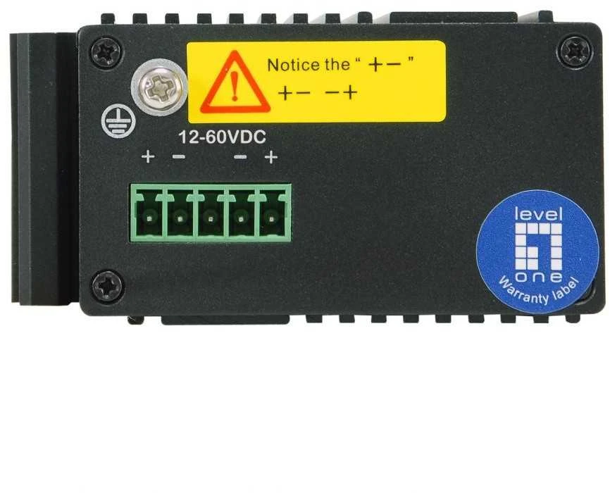 Šakotuvas Level One Carruzzo LevelOne IGU-0501 tinklo komutatorius Gigabit Ethernet (10/100/1000) Juoda