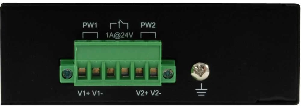 Šakotuvas Level One Carruzzo LevelOne IFP-0801 tinklo komutatorius Fast Ethernet (10/100) Maitinimas per Eternetą (PoE) Juoda